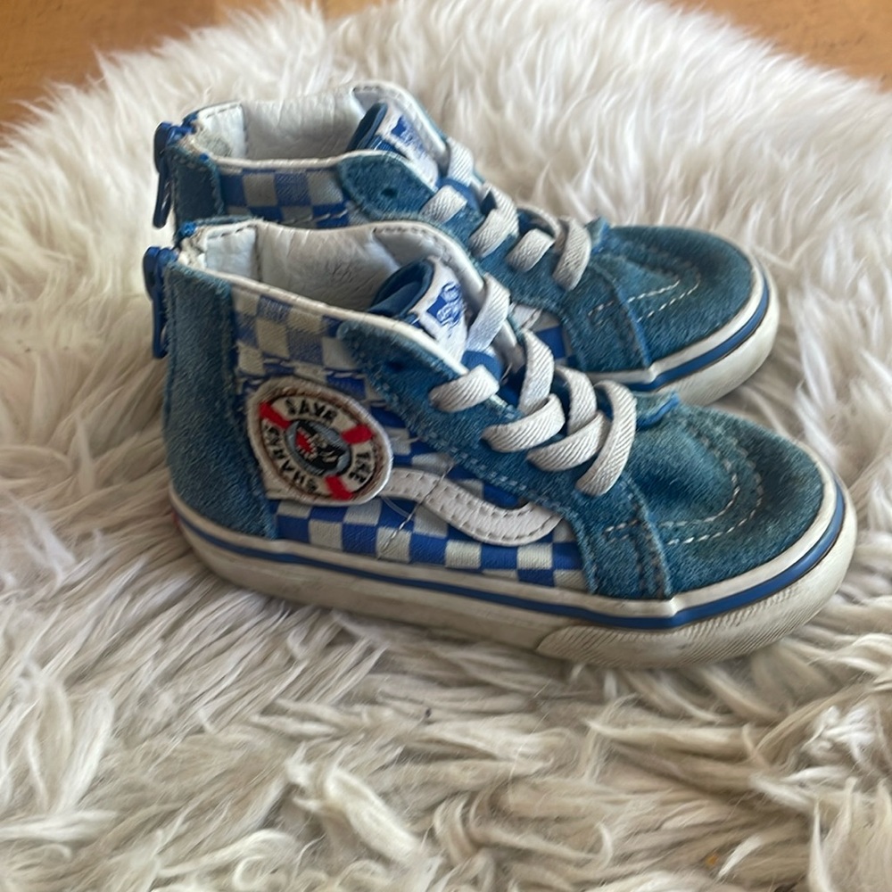 Shark Week X vans toddler shoes